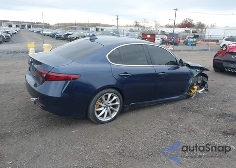 2018 Alfa Romeo Giulia Awd from USA, damaged, VIN ZARFAEDN2J7572888